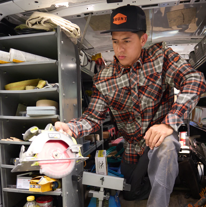 The BRUNT Flannel Shirt - Image 12