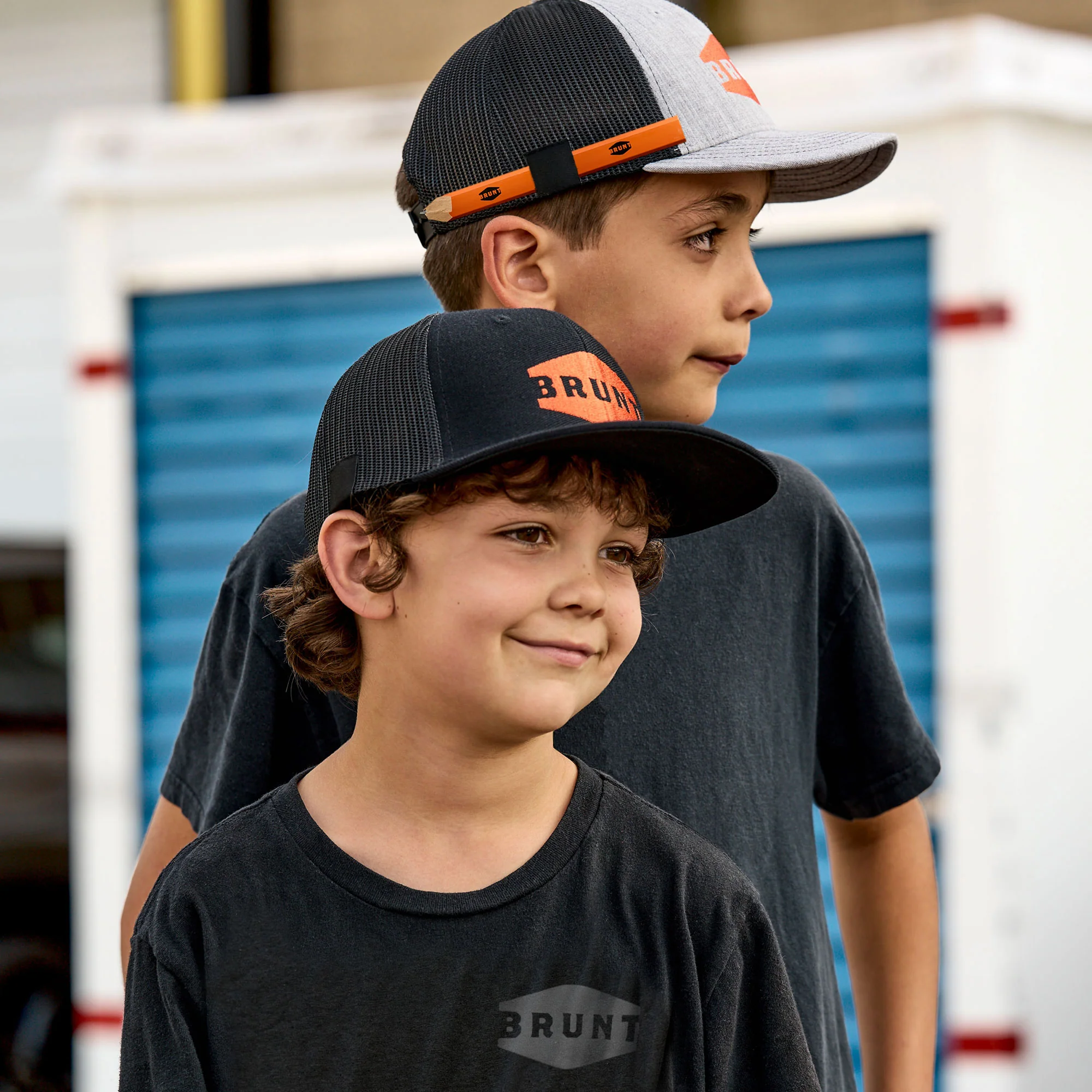 Kids Curved Brim Snapback - Image 4