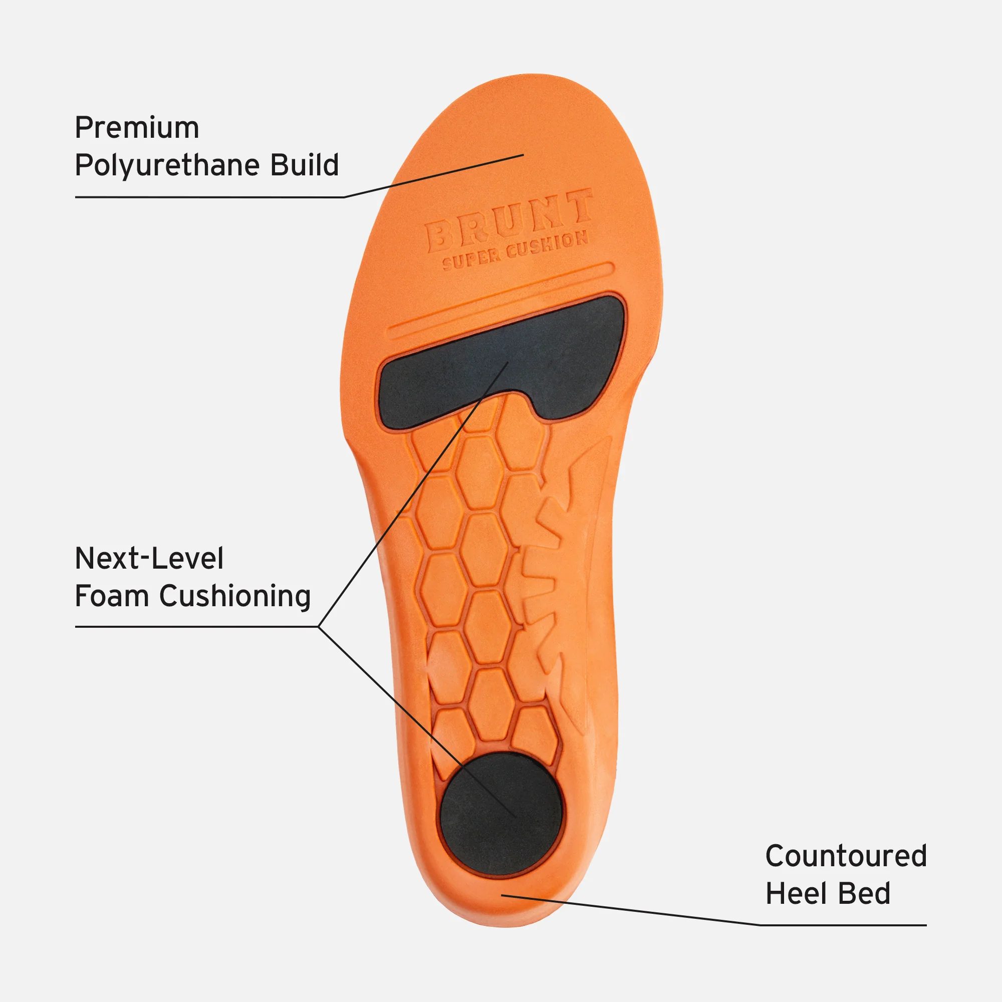 BRUNT Super CUSH’N® Insole - Image 2