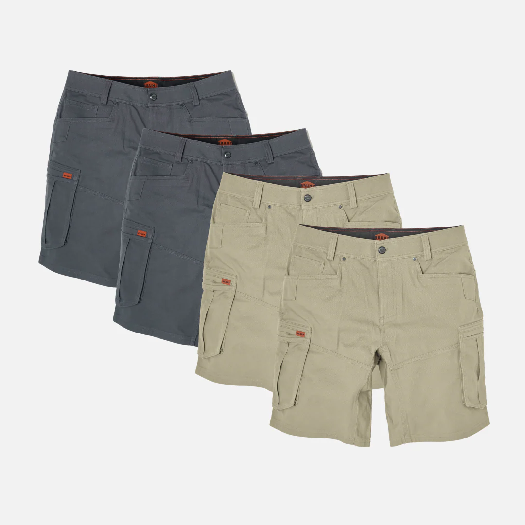 The Torra HD Cargo Short Pack (4 for 3) - Image 18